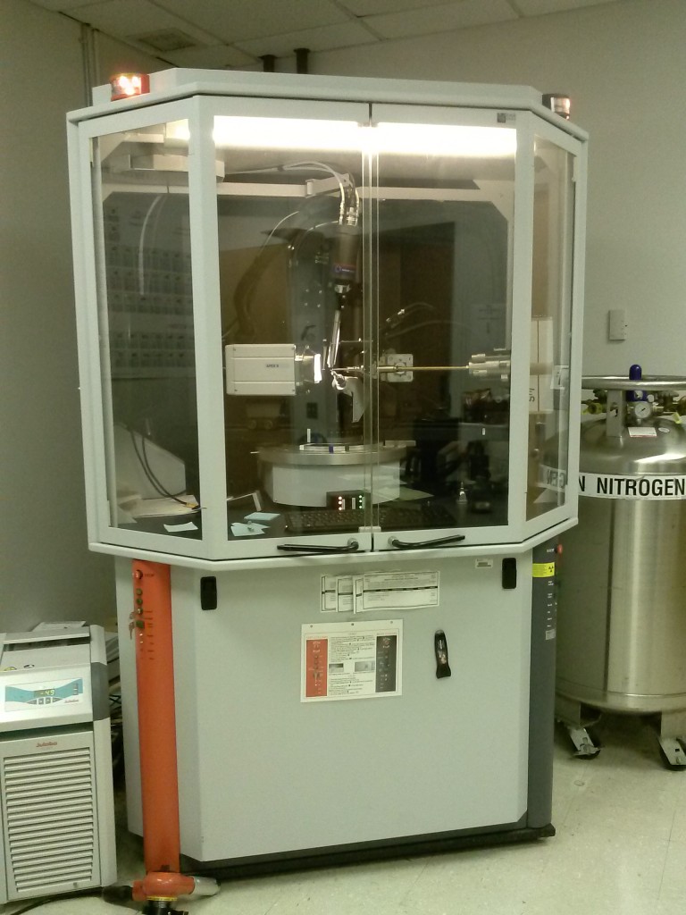 The DUO diffractometer is our newest set up for high-quality data collection.